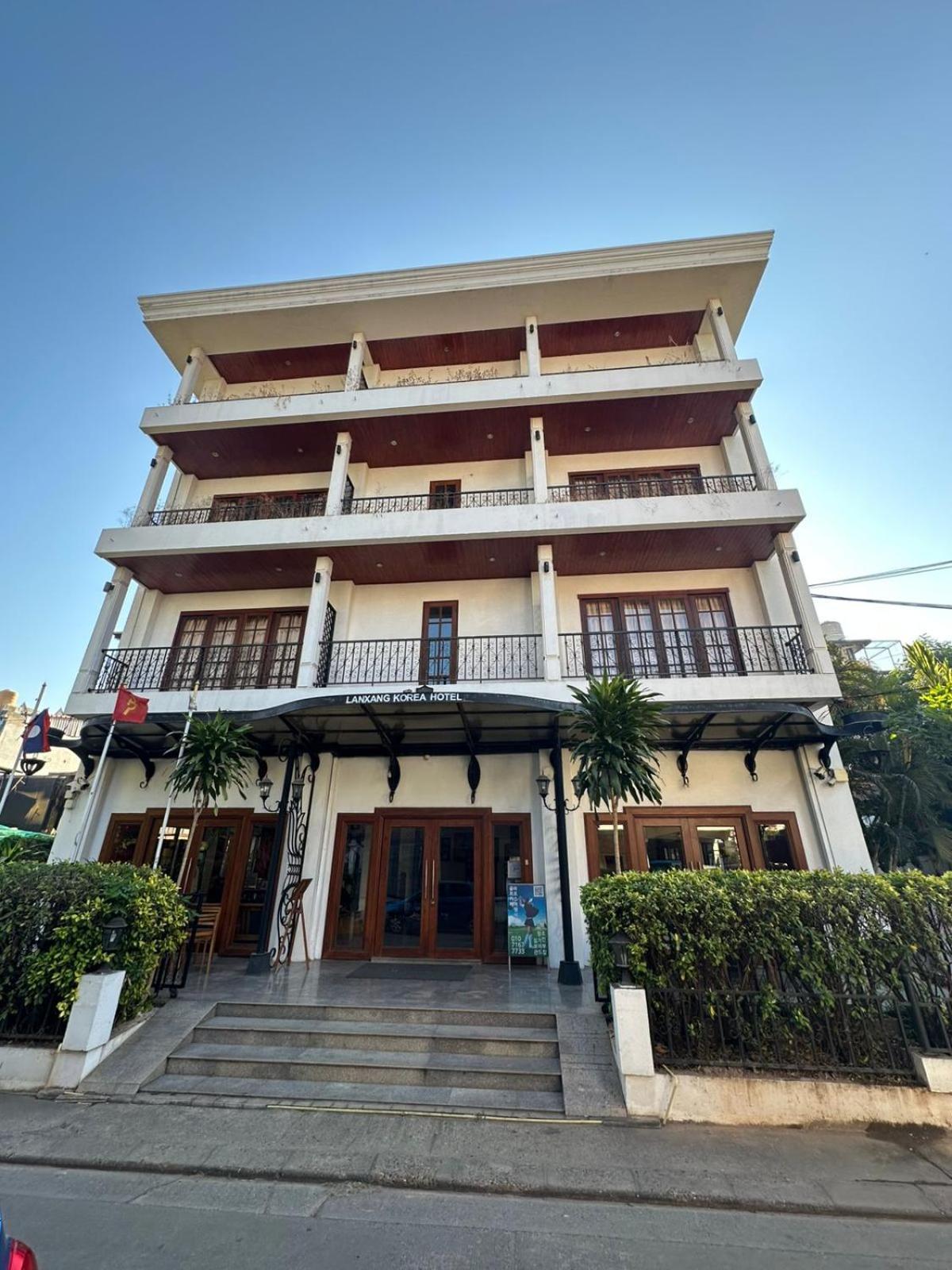 Lanxang Korea Hotel Вьентьян Экстерьер фото